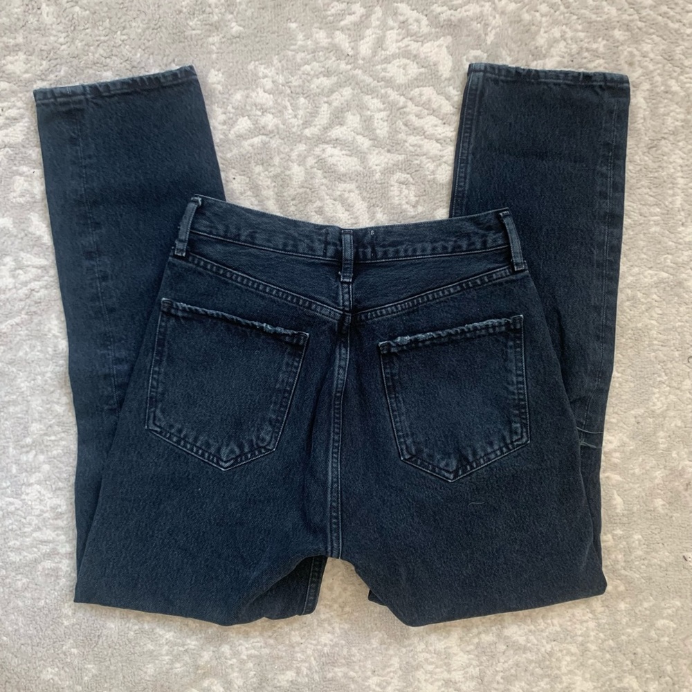 Agolde High Rise Ripped Jeans - Picture 5 of 8
